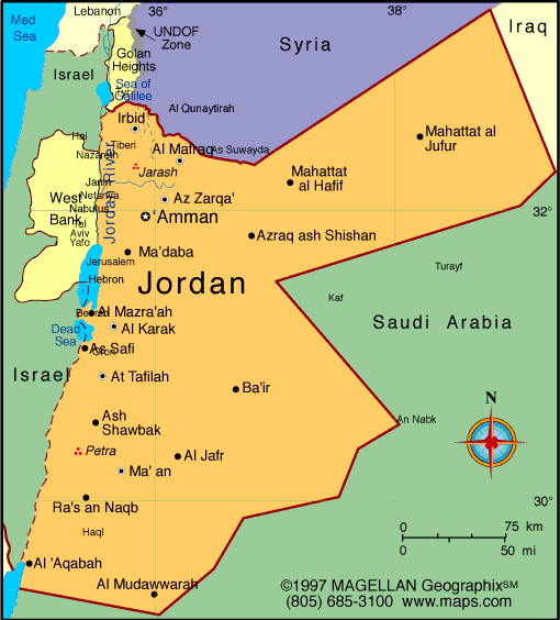 Amman Karte